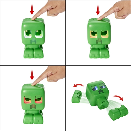 Interaktivní hračka Minecraft - Můj mazlíček Creeper