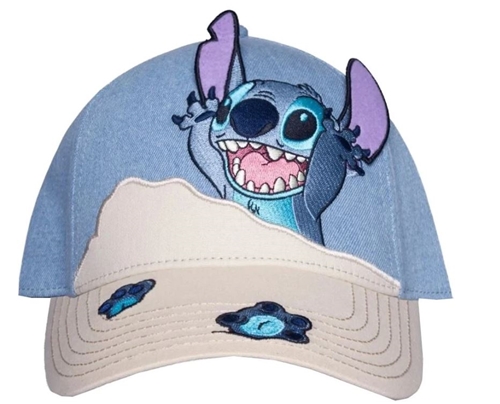 Kšiltovka Disney Lilo & Stitch: Šťastný Stitch na pláži