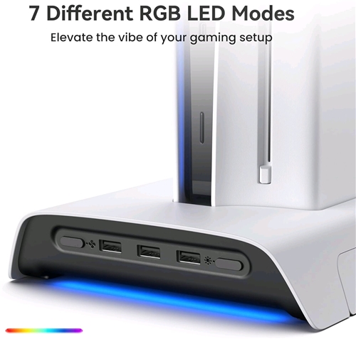 Chladící stojan Kiwi Design D3 Cooling Station pro PlayStation 5 Slim (PS5)