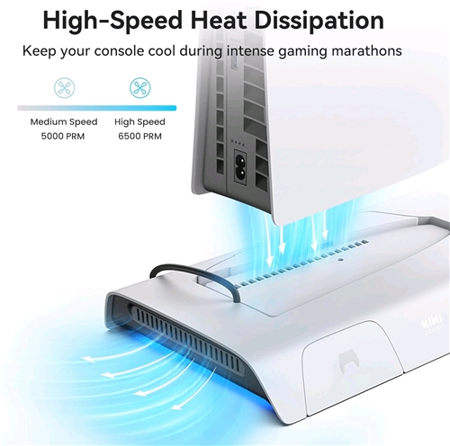 Chladící stojan Kiwi Design D3 Cooling Station pro PlayStation 5 Slim (PS5)