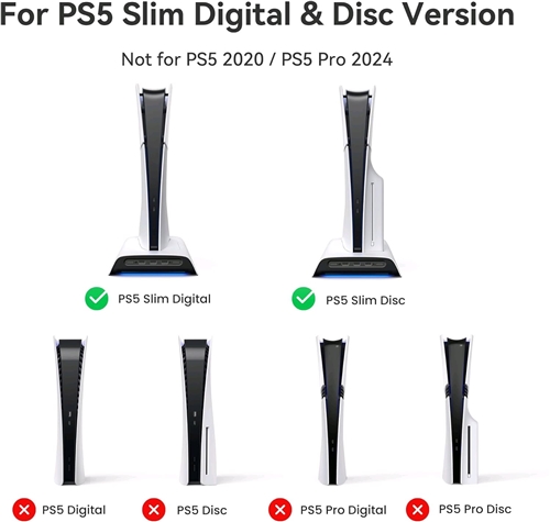 Chladící stojan Kiwi Design D3 Cooling Station pro PlayStation 5 Slim (PS5)