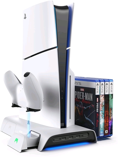 Chladící stojan Kiwi Design D3 Cooling Station pro PlayStation 5 Slim (PS5)