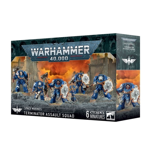 Warhammer 40.000 Space Marines Terminator Assault Squad
