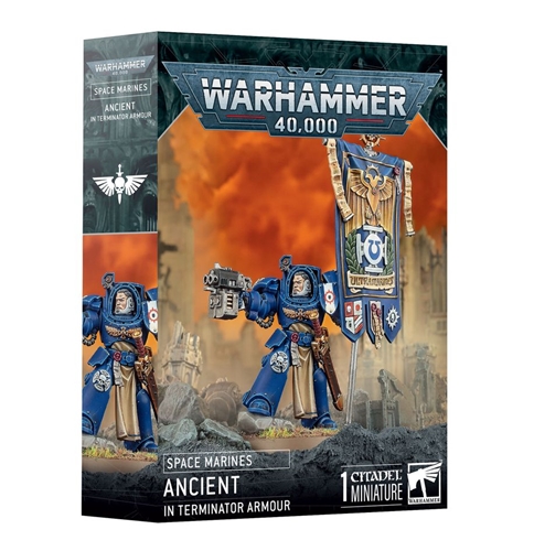 Warhammer 40,000: Space Marines Ancient in Terminator Armour