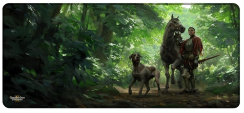 Podložka pod myš Kingdom Come: Deliverance II - Keyart Jindra a Vořech v lese