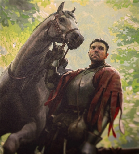 Podložka pod myš Kingdom Come: Deliverance II - Keyart Jindra a Vořech v lese