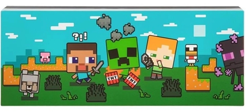 Lampička Minecraft - Character Light