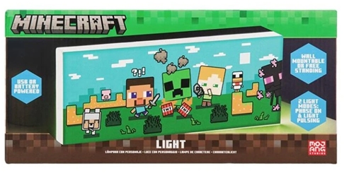 Lampička Minecraft - Character Light