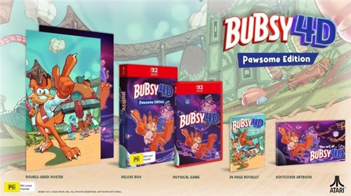Bubsy 4D Pawsome Edition (SWITCH 2)