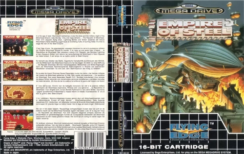 Empire of Steel - 1992 (MEGA DRIVE) (BAZAR)