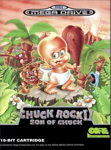 Chuck Rock II: Son of Chuck - 1993 (MEGA DRIVE) (BAZAR)