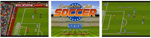 European Club Soccer - 1992 (MEGA DRIVE) (BAZAR)