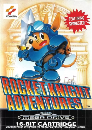 Rocket Knight Adventures - 1993 (MEGA DRIVE) (BAZAR)