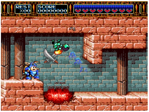 Rocket Knight Adventures - 1993 (MEGA DRIVE) (BAZAR)