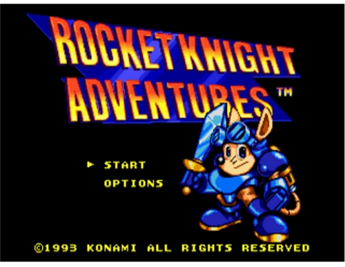 Rocket Knight Adventures - 1993 (MEGA DRIVE) (BAZAR)
