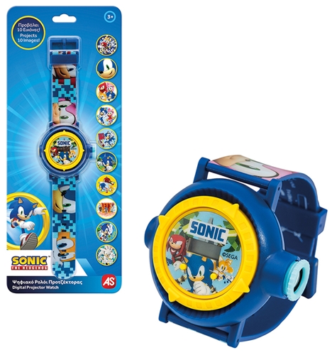 Sonic - Digitální hodinky s projekcí