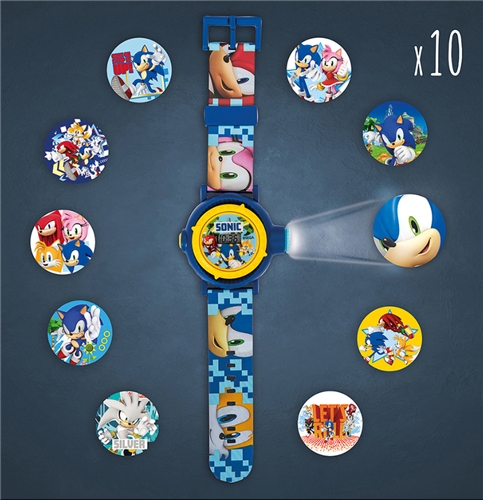 Sonic - Digitální hodinky s projekcí