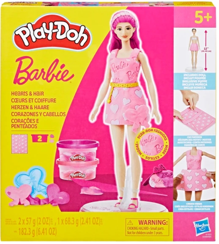HASBRO - Play-Doh Barbie vlasy a srdce kreativní sada