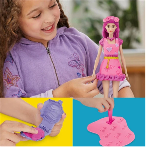 HASBRO - Play-Doh Barbie vlasy a srdce kreativní sada