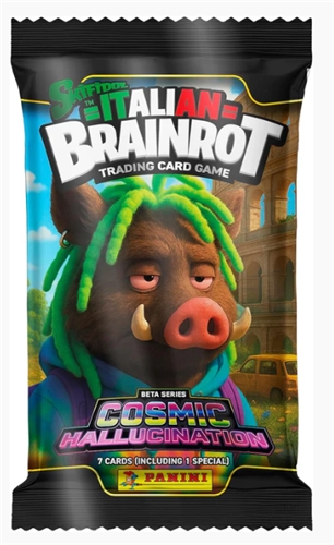 Panini Italian Brainrot 2: Beta Series Cosmic Hallucination - Sběratelské karty