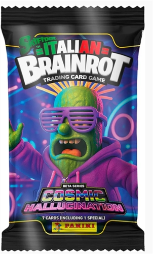 Panini Italian Brainrot 2: Beta Series Cosmic Hallucination - Sběratelské karty
