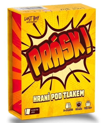 Prásk! Hraní pod tlakem - desková hra