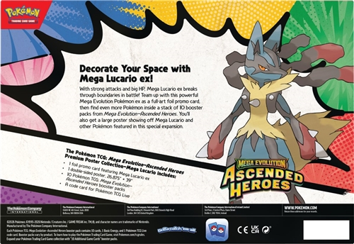 Pokémon TCG: ME02.5 Ascended Heroes - Premium Poster Collection