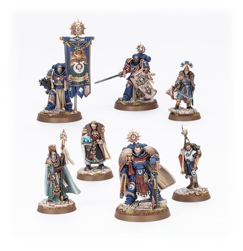 Warhammer 40.000 Space Marines Captain Titus and The Wardens of Ultramar