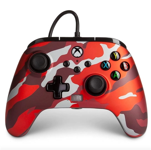 PowerA Wired Controller - Red Camo (X1/XSX/PC)