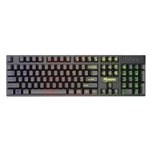Herní sada s klávesnicí, myší, podložkou a sluchátky Marvo CM409 CZ/SK, LED, USB - černá (PC) (SLEVA)