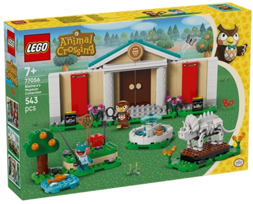 LEGO® Animal Crossing™ 77056 Blathers a jeho muzejní sbírka