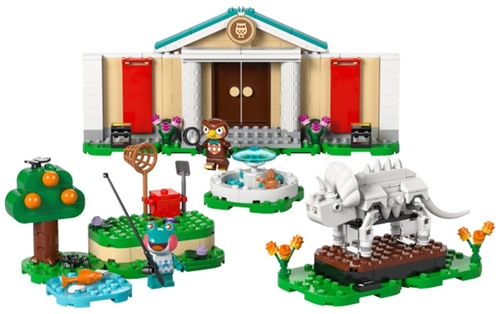 LEGO® Animal Crossing™ 77056 Blathers a jeho muzejní sbírka