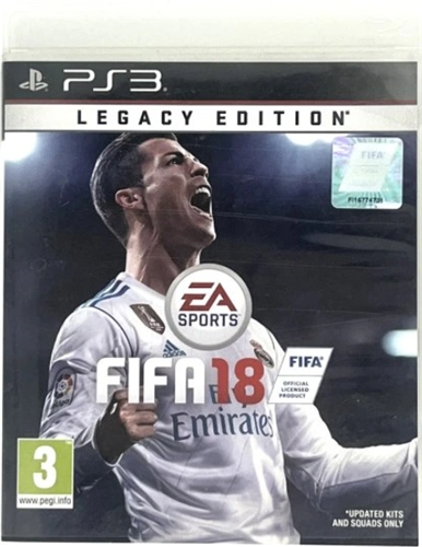 FIFA 18 Legacy Edition (PS3) (BAZAR)