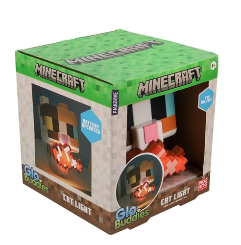 Lampička Minecraft Cat GloBuddies (15 cm)
