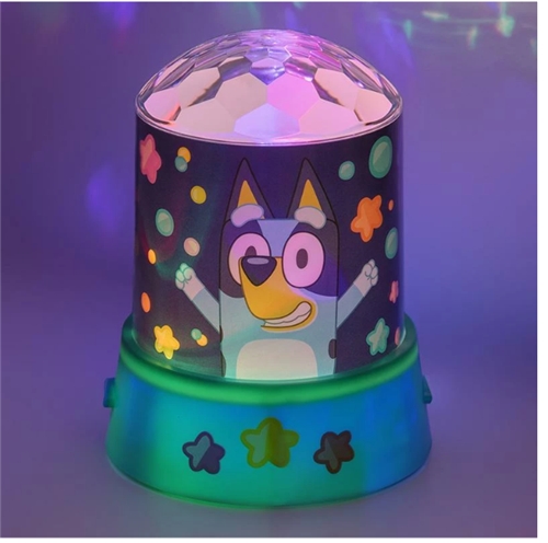 Projekční světlo Bluey Party (13 cm)