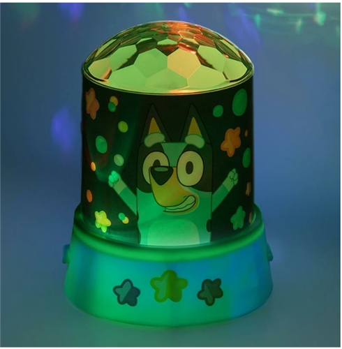 Projekční světlo Bluey Party (13 cm)