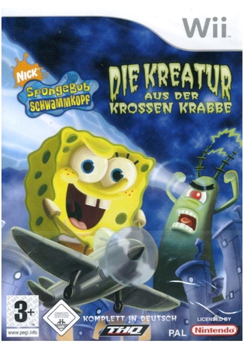 SpongeBob SquarePants: Creature from The Krusty Krab (Wii) (BAZAR)