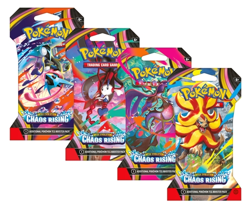 Pokémon TCG: ME04 Chaos Rising - 1 Blister Booster
