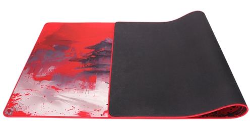 Podložka pod myš, MONKA ZOWA XXL, červeno-bílá, 1200 x 600 x 3,5 mm