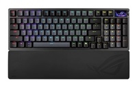 ASUS klávesnice ROG Azoth 96 HE, Mechanická, Bezdrátová, BT, RF 2.4GHz, CZ/SK, černá