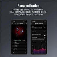 ASUS sluchátka ROG Cetra Open Wireless, BT + RF 2.4 GHz, RGB, černá