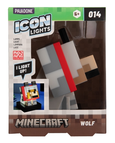 Paladone Icons: Minecraft - Wolf Light
