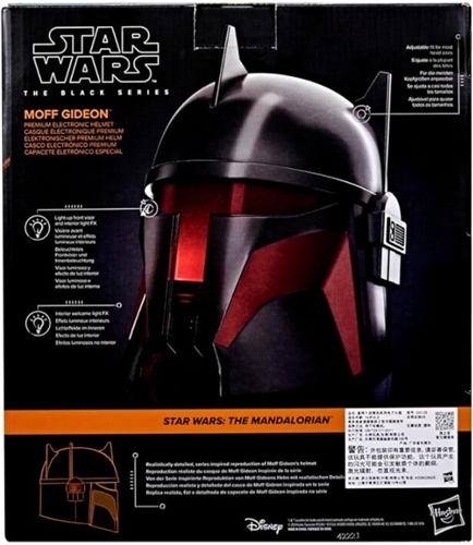 Star Wars: The Black Series - Moff Gideon - Premium Electronic Helmet with Light FX (SLEVA)