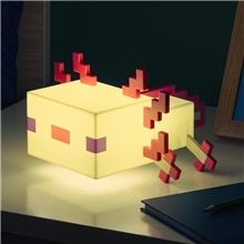 Lampička Minecraft Axolotl Multicolor Light (21 cm) (SLEVA)
