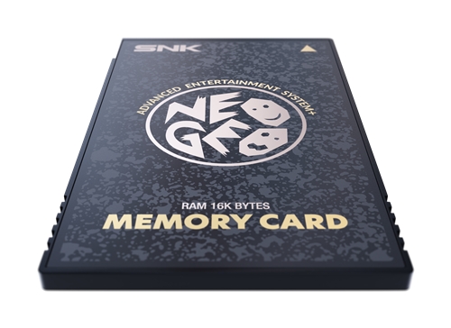 NEO GEO AES+ Memory Card Black