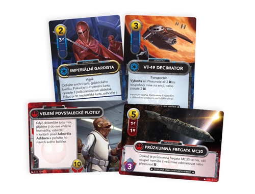 Star Wars: The Deckbuilding Game - Povstalci a Impérium - Posily