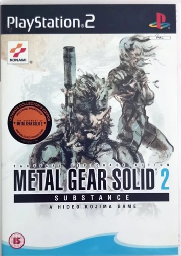 Metal Gear Solid 2: Substance (PS2) (BAZAR)