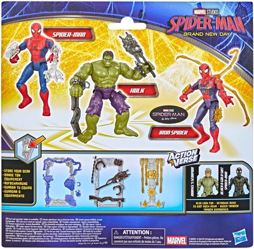 Figurky Hasbro Marvel: Spider-Man - Brand New Day - Spider-Man, Hulk & Iron Spider
