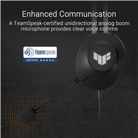  ASUS TUF Gaming H1 GEN II headphones, wired, black (SLEVA)