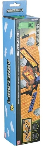 Minecraft svítící podložka pod myš (80x30 cm)